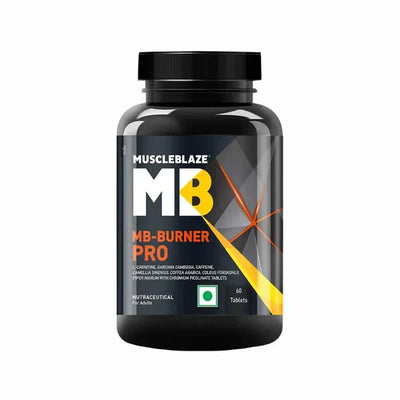 MuscleBlaze MB Fat Burner PRO | 60 Capsules | Thermogenic Formula for Fat Loss, Energy & Focus | Supports Lean Muscle & Metabolism
