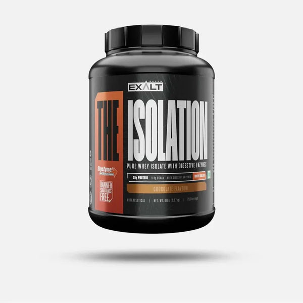 Exalt Supps The Isolation Pure Whey Protein Isolate | 5 lbs | Ultra-Pure Muscle Recovery Formula
