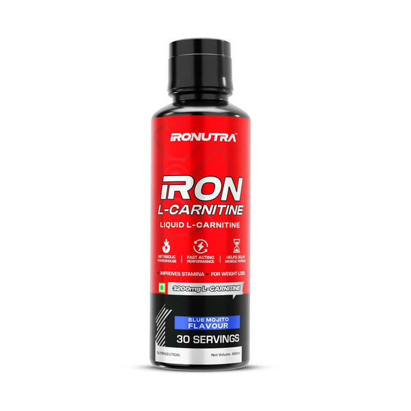 Iron Liquid L-Carnitine – Advanced Fat-to-Energy Formula (IRONUTRA)
