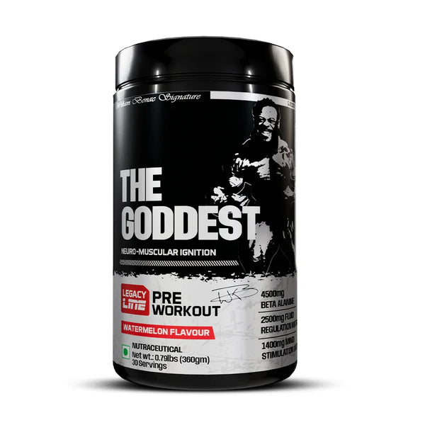 THE GODDEST – HIGH-STIM PRE-WORKOUT FOR UNMATCHED FOCUS, ENDURANCE & STRENGTH ⚡